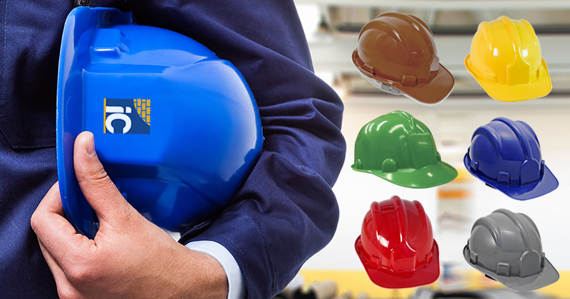 Significados das cores dos capacetes na construção civil