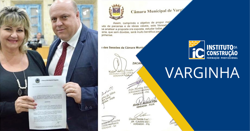 Instituto da Construção Varginha faz parceria com prefeitura municipal